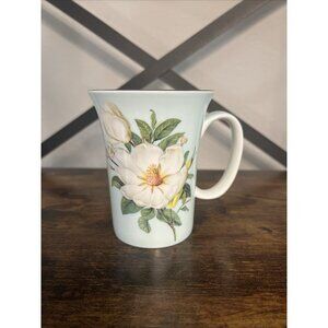Stechcol Magnolia Flowers Coastline Imports Gracie China Coffee Cup Mug Set of 4